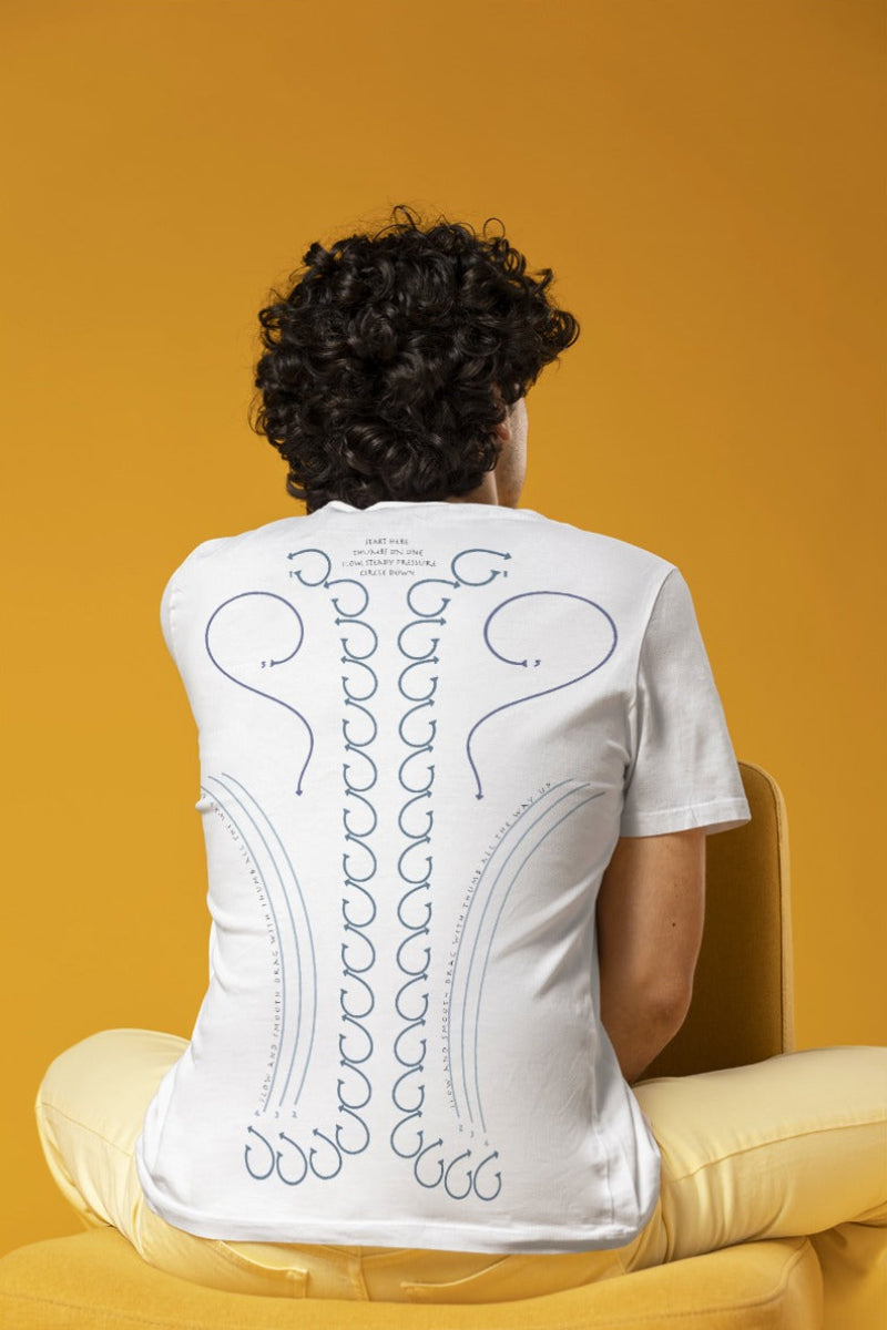 Massage Map RELAX - Blue